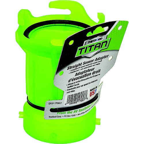Thetford 17907 Titan™ Pemium Rv Straight Sewer Adapter - 17907 - 363-17907F1