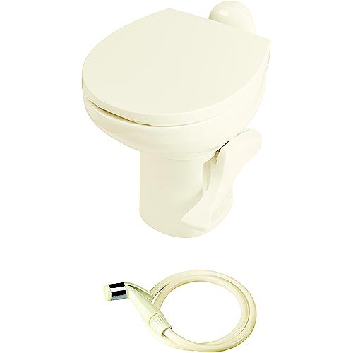 Thetford 42064 Aqua-Magic® Style™ Ii China Toilet, High Profile, Bone W/Sprayer - 42064 - 363-42064 Superseded By: 363-42062F1
