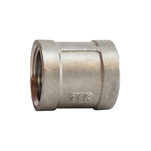 74417 316 Stainless Steel Coupling, 1-1/2