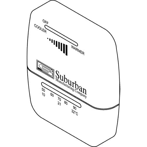 Suburban Furnace Part, Thermostat - 161154 - 380-161154F1