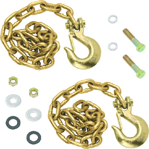 Reese 20K Goosebox Safety Chain Kit, 1 Pr. - 49151 - 220-49151F1