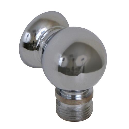 Scandvik 10003 Chrome Plated Brass Compact Bulkhead Connection For Shower Hose, 3/8