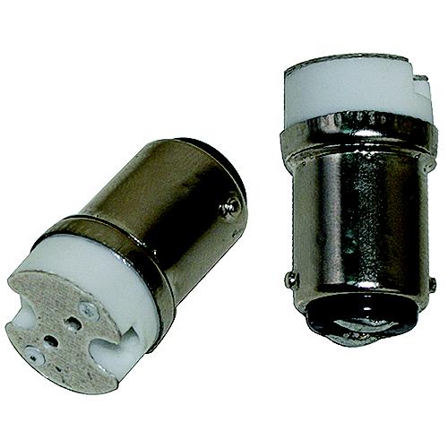 Scandvik G4 Bi-Pin Socket Adapter, Ba15 To G4 - 41120P - 390-41120Pf1