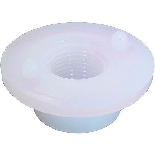 Icon 12476 Fresh Water Tank Flush Threaded Spin Weld Fitting, 3/8