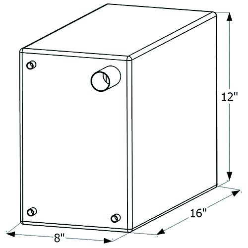 Icon Fresh Water Replacement Tank, 6 Gal. - 12738 - 398-12738F1