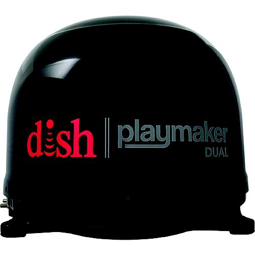 Winegard Pl8035R Black Dish Playmaker Dual Portable Satellite Rv Tv Antenna W/Wally Hd Receiver - Pl8035R - 401-Pl8035Rf1