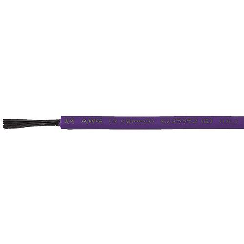 Cobra Wire A1014T14100Ft Primary Tinned Copper Wire, 14 Awg, 100', Purple - A1014T14100Ft - 446-A1014T14100Ftf1