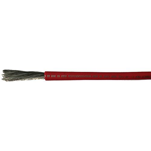 Cobra Wire A2002T01100Ft Tinned Copper Battery Cable, 2 Awg, 100', Red - A2002T01100Ft - 446-A2002T01100Ftf1