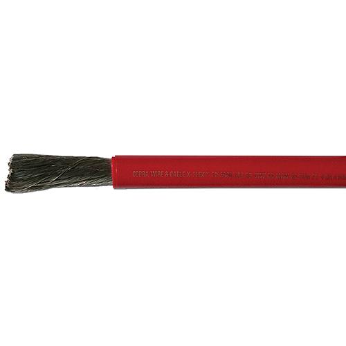 Cobra Wire A2120T01050Ft Tinned Copper Battery Cable, 2/0, 50', Red - A2120T01050Ft - 446-A2120T01050Ftf1