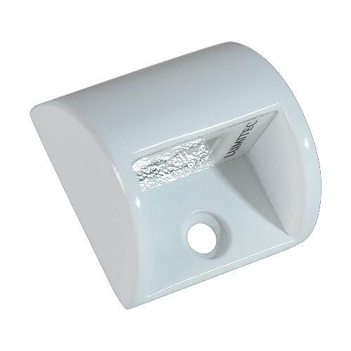 Lumitec 101047 Andros Indirect/180 Degree Courtesy Light, White Case, Blue Leds - 101047 - 451-101047F1