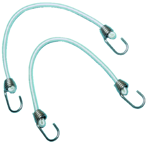 Sta-Put Marine Bungee Cords With Stainless Steel Hook Ends (2 Per Pack) - 65016 - 74-65016F1