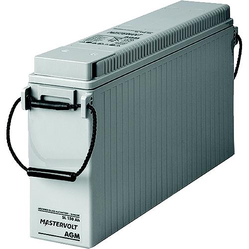 Mastervolt 63001851 12V Agm Slimline Battery - 63001851 - 469-63001851F1