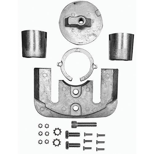 Mercruiser Bravo I Anode Kit - Aluminum - 18-6159A - 47-6159Af1