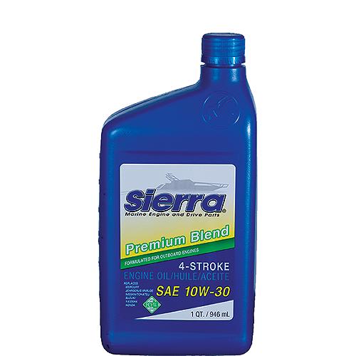 Sierra 94203 10W30 Fcw 4Stroke Outboard Oil, Gal. - 18-9420-3 - 47-94203F1