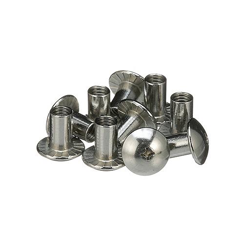 Seachoice 18-8 Stainless Steel Phillips Barrel Nuts W/ Truss Head, 3/8-16 X 3/4 In., Pack Of 25 - Rp-Sc3551 - 50-00579F1