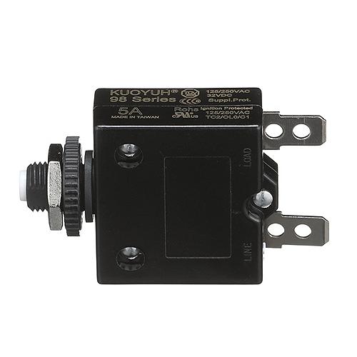 Seachoice Circuit Breaker, Push To Reset, 5 Amp - 13091 - 50-13091F1
