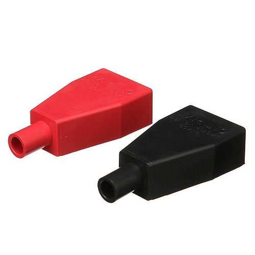 Seachoice Standard Type Battery Terminal Covers (Set Includes 1 Red And 1 Black) Fit Terminals Without Wing Nut - 50-13691 - 50-13691F1
