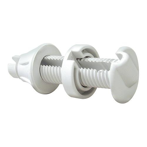 Seachoice 17921 Cable Thru Hull Fitting - White - 1/4