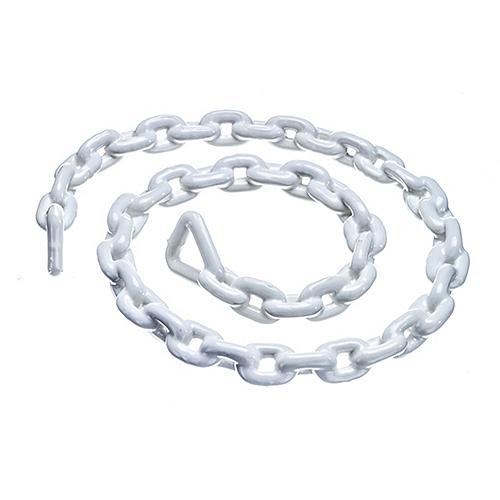 Seachoice White Pvc Coated Galvanized Anchor Lead Chain 3/16