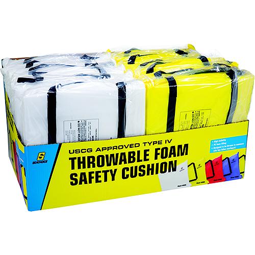 Seachoice 44950 Type Iv Throwable Foam Safety Cushions In Retail Display Box - 44950 - 50-44950F1