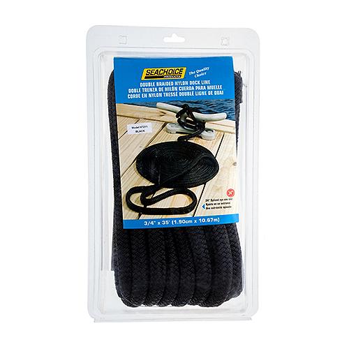 Seachoice Double Braid Nylon Dock Line - 47211 - 50-47211F1
