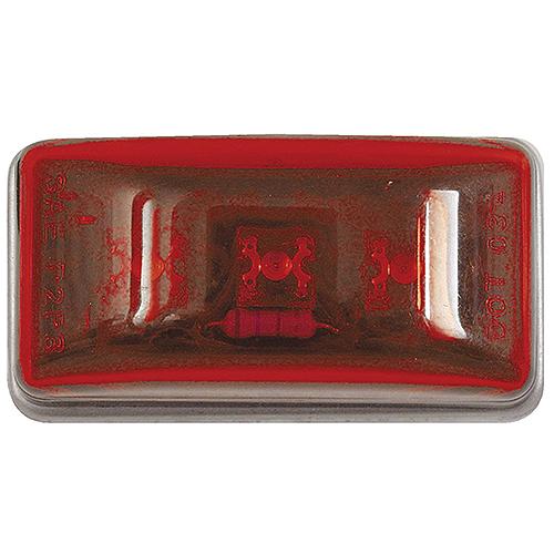 Led Sealed Stud Mount Side Marker/Clearance Light Red - Mcl95Rssch - 50-52691F1