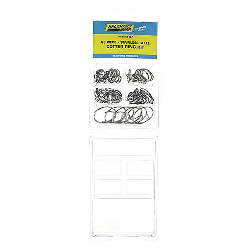 Seachoice Stainless Steel Cotter Ring Kit - 66 Piece - Rp-Kp5573Sc - 50-59437F1