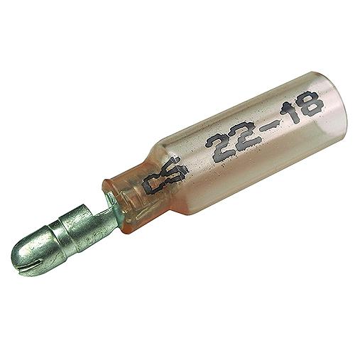 Seachoice Insulated Heat Shrink Bullet Terminals, Male - 50-61711 - 50-61711F1