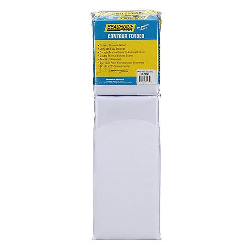 Seachoice Contour Fender, White - 24