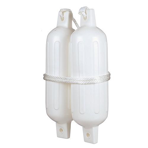 Seachoice 79251 Twin Eye Ribbed Fender Kit (Includes 2 5.5