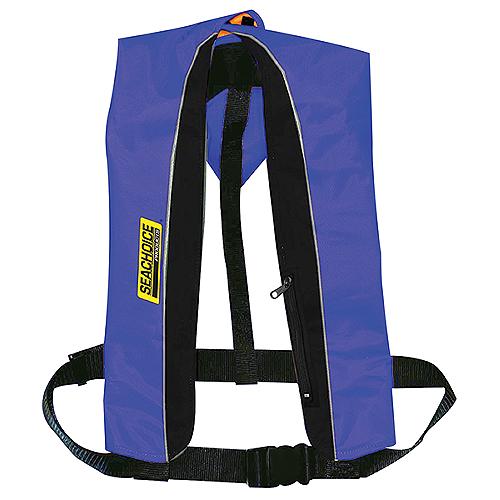 Seachoice 85640 Type V Inflatable Pfd Man/Auto - Canada Only - Blue/Black - C1214Ma-Blue/Blk 85640 - 50-85640F1