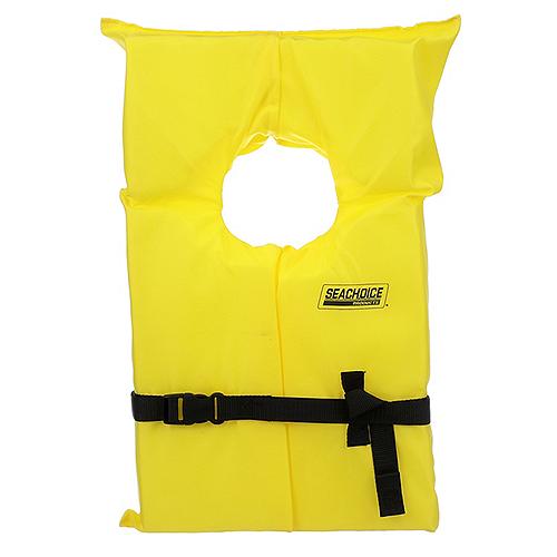 Seachoice 86020 Type Ii Life Vest - Adult, Yellow - 50-86020 - 50-86020F1