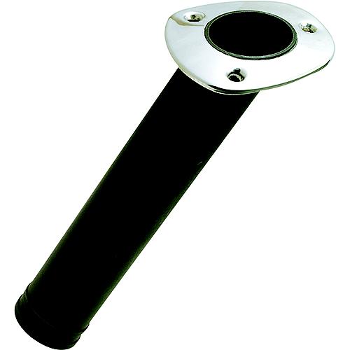 Seachoice 30 Degree Plastic Rod Holder With Stainless Steel Flange - 89221 - 50-89221F1