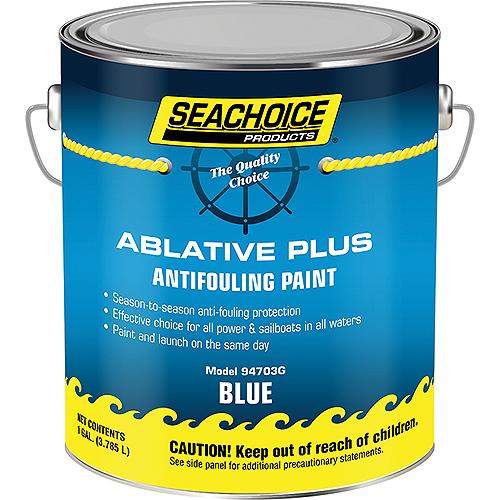 Seachoice 94703G Ablative Plus Premium Antifouling Paint, Blue, 1 Gallon - Ypm269/1 - 50-94703Gf1