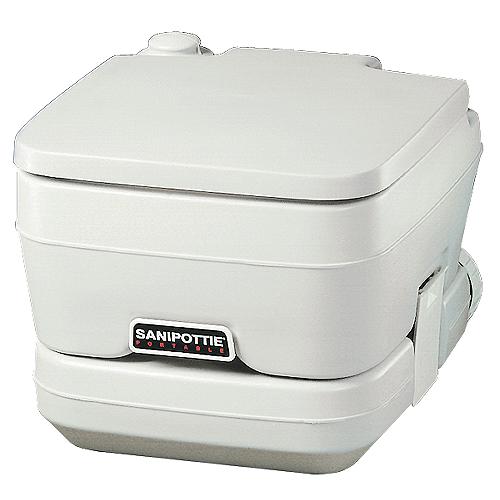 Dometic 2.5 Gallon Sanipottie 964Msd Portable Toilet With Mounting Brackets And 1.5