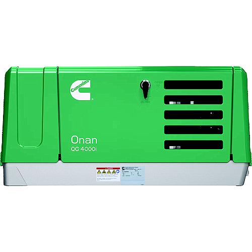 Onan A073X541 Onan Qg 4000I Gasoline Rv Generator, Gasoline, 4000 Watts, 33.3A, 120V - A073X541 - 515-A073X541F1