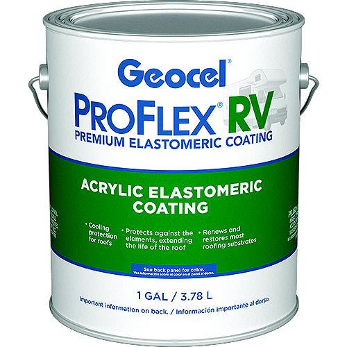 Geocel Ksrv4130016 Pro Flex® Rv Acrylic Elastomeric Coating, 1 Gal - Ksrv41300-16 - 574-Ksrv4130016F1