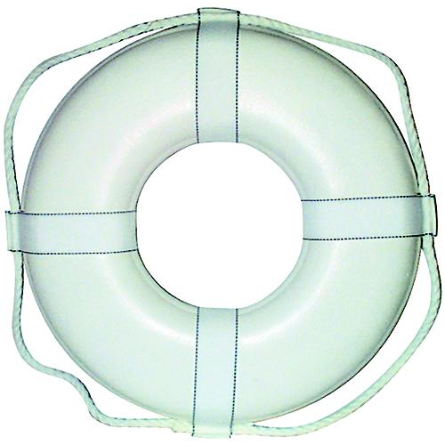Jim-Buoy Closed Cell Foam U.S.C.G. Approved Life Ring With Webbing Straps - G-19 - 58-G19F1