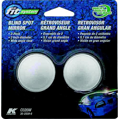 Captain Phab C020W K-Source Stick-On Mirror, 2/Pk - C020W - 582-C020Wf1