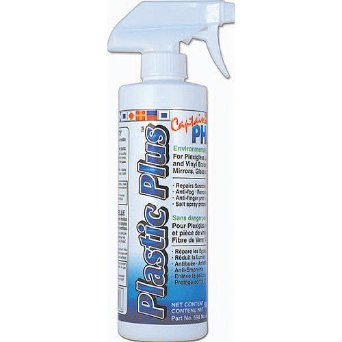 Captain Phab 598 Plastic Plus Cleaner, 500Ml Spray, Case/12 - 598 - 583-598F1
