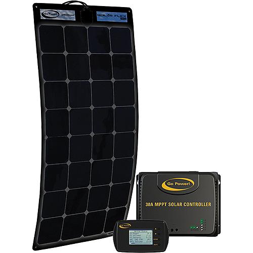 Go Power! 83069 Solar Flex™ Eclipse 190W+30A Mppt Controler Solar Kit - 83069 - 584-83069F1