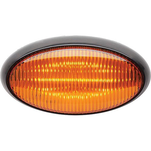 Fultyme Rv 1172 Led Porch Light, Yellow Light/ Black Housing W/O Switch - - 590-1172F1