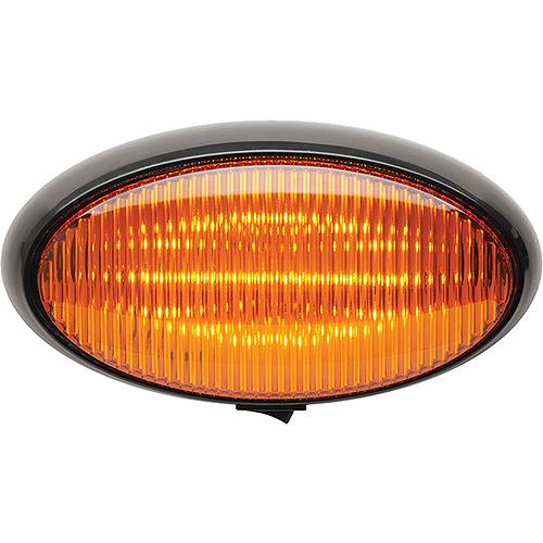 Fultyme Rv 1189 Led Porch Light, Yellow Light/ Black Housing W/Switch - 1189 - 590-1189F1