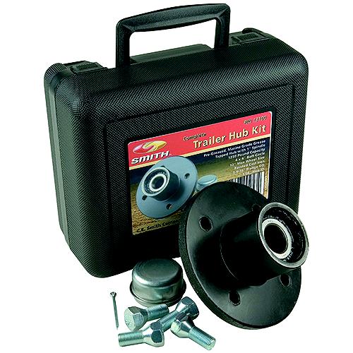 C.E. Smith 13100 Pre-Greased Replacement Hub Kit, 4 Stud, 1