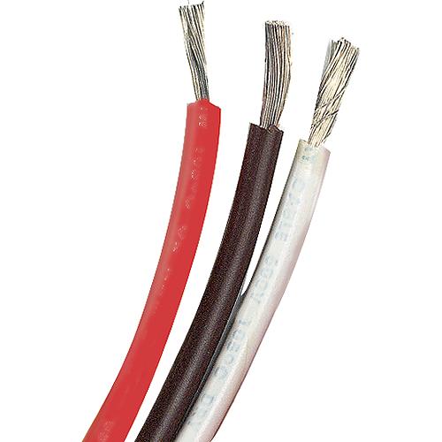 Ancor 100910 Marine Grade® Tinned Copper Primary Wire, #18 Awg, 100', White - 100910 - 639-100910F1
