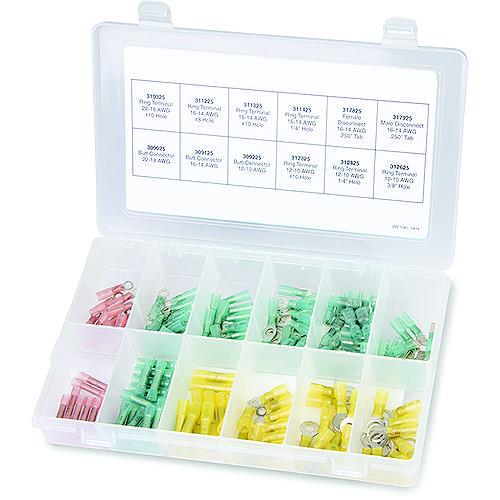Ancor 320101 160 Pc. Heat Shrink Terminal & Connector Kit - 320101 - 639-320101F1