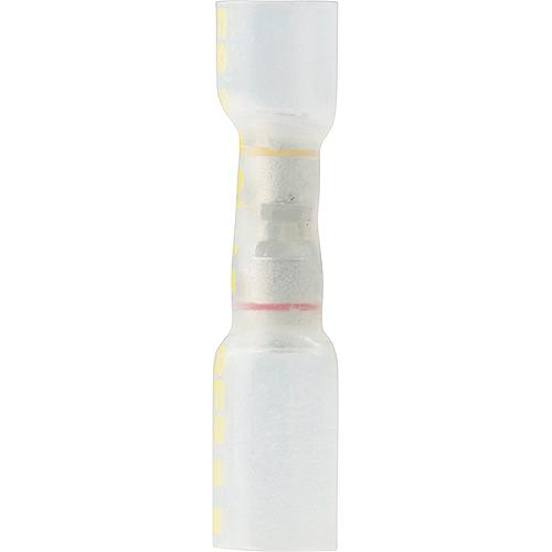 Ancor 320303 Heat Shrink Step-Down/Multi Wire Butt Connectors, Clear W/Yellow Dashes, 3/Pk - 320303 - 639-320303F1
