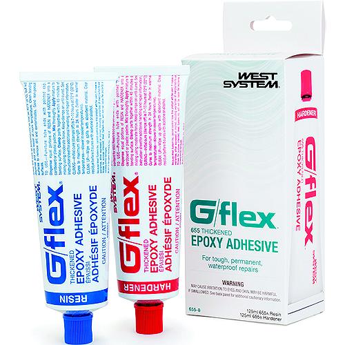 G/Flex Thickened Epoxy, 8 Oz. 2/Kit - C-655-8 - 655-C6558F1