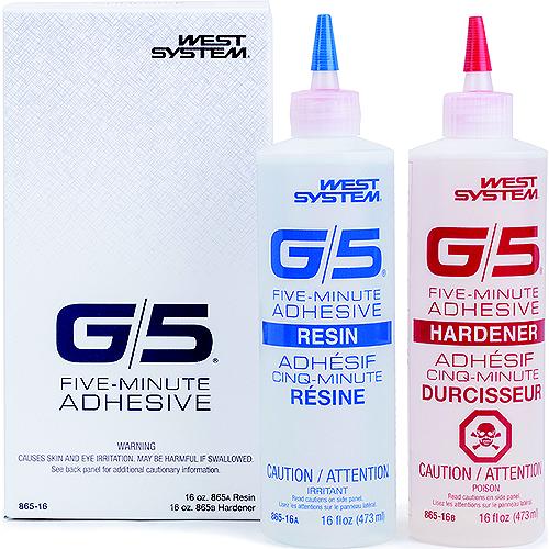 G/5 Adhesive Two-Part 1/4 Pt - 865-4 - 655-8654F1