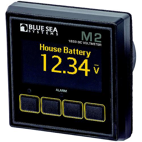 Blue Sea M2 Oled Digital Meter, Dc Voltmeter - 1833-Bss - 661-1833F1